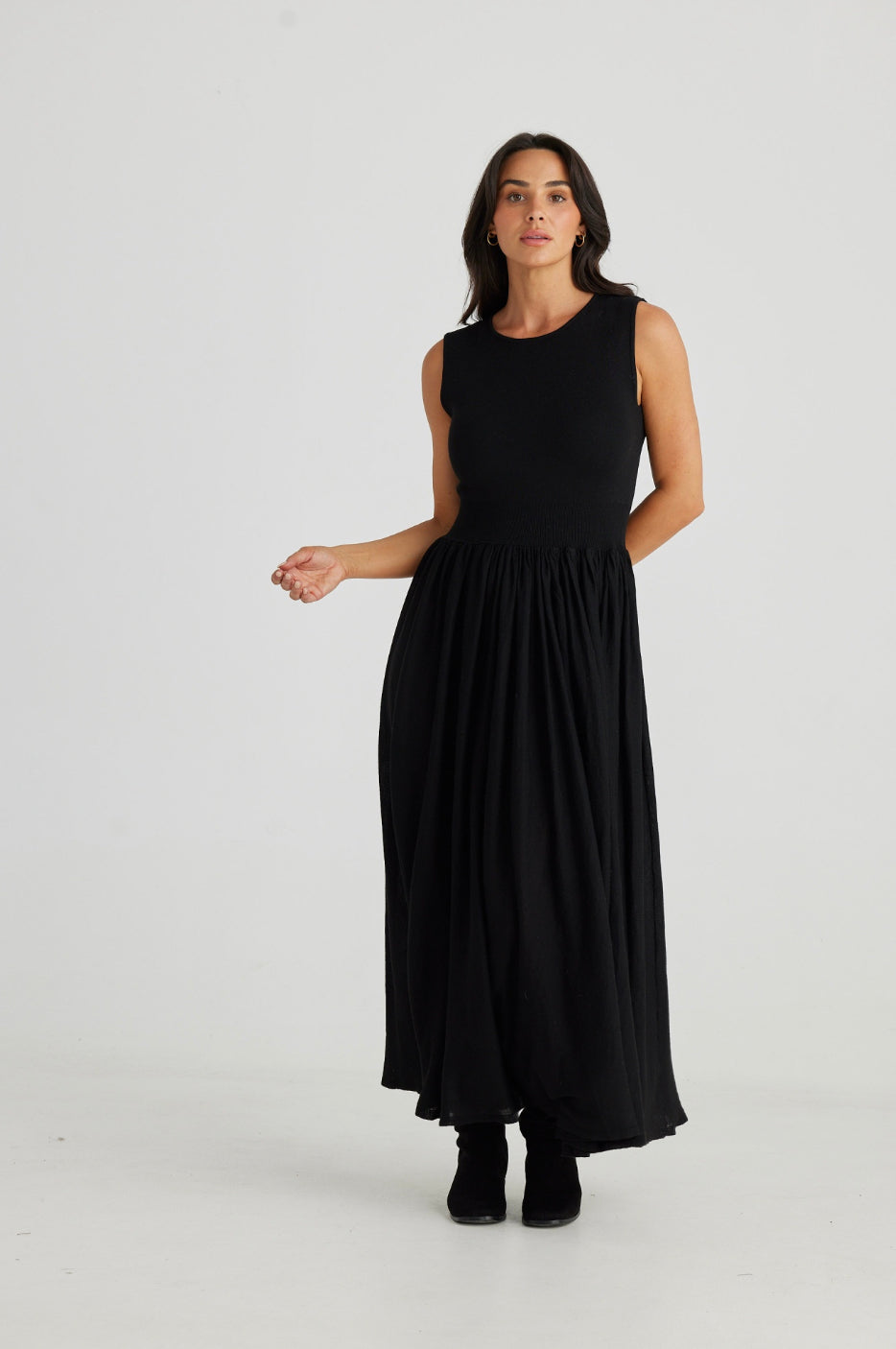 Macey Dress in Black