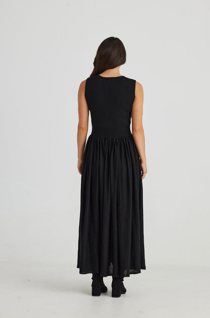 Macey Dress in Black