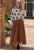 Chance Skirt in Brown