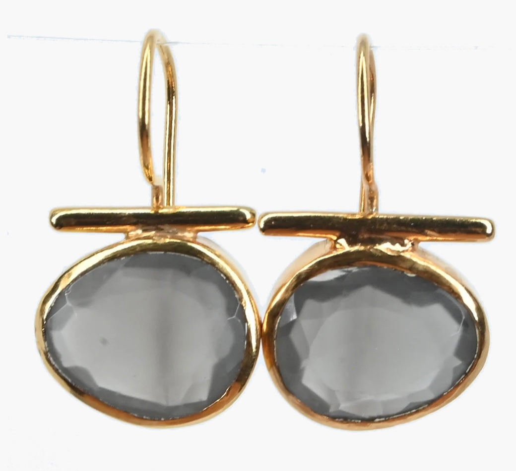 MW Gold Gemstone Earrings A192 A196 (Assorted)