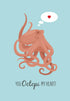 Lovers Card - Octopus Greeting Card