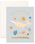 Birthday Narwhal Greeting Card