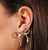 Bow Earrings Gold