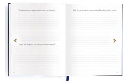This Is My Story Memoir Journal Navy
