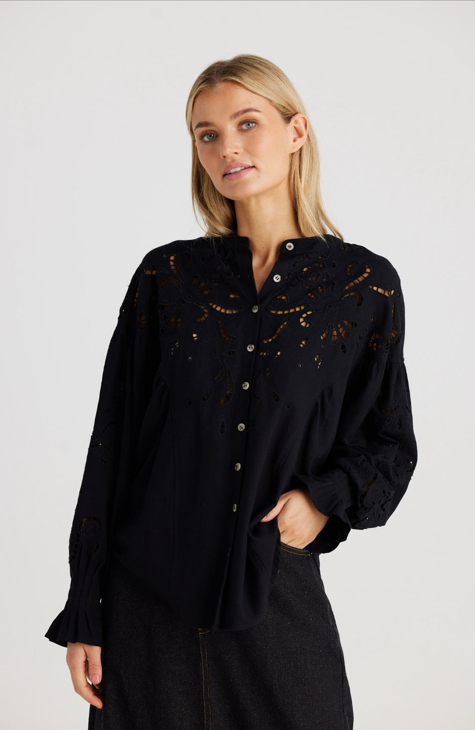 Balmoral Shirt in Black