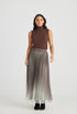 West End Skirt in Chocolate Ombré