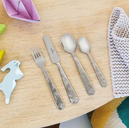 Happy Bear Children Cutlery Set 4pcs