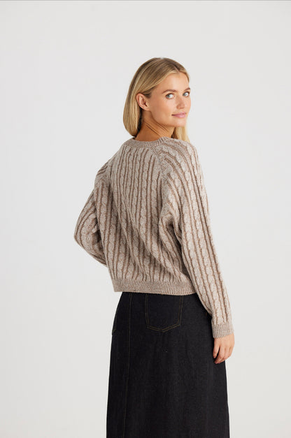 Ellie Knit in Taupe
