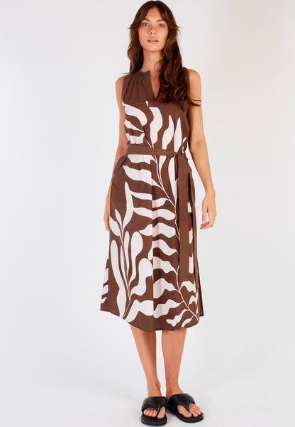Sakanto Sleeveless Hoja Brown
