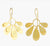 MW Gold Daisy Drop Earrings B30