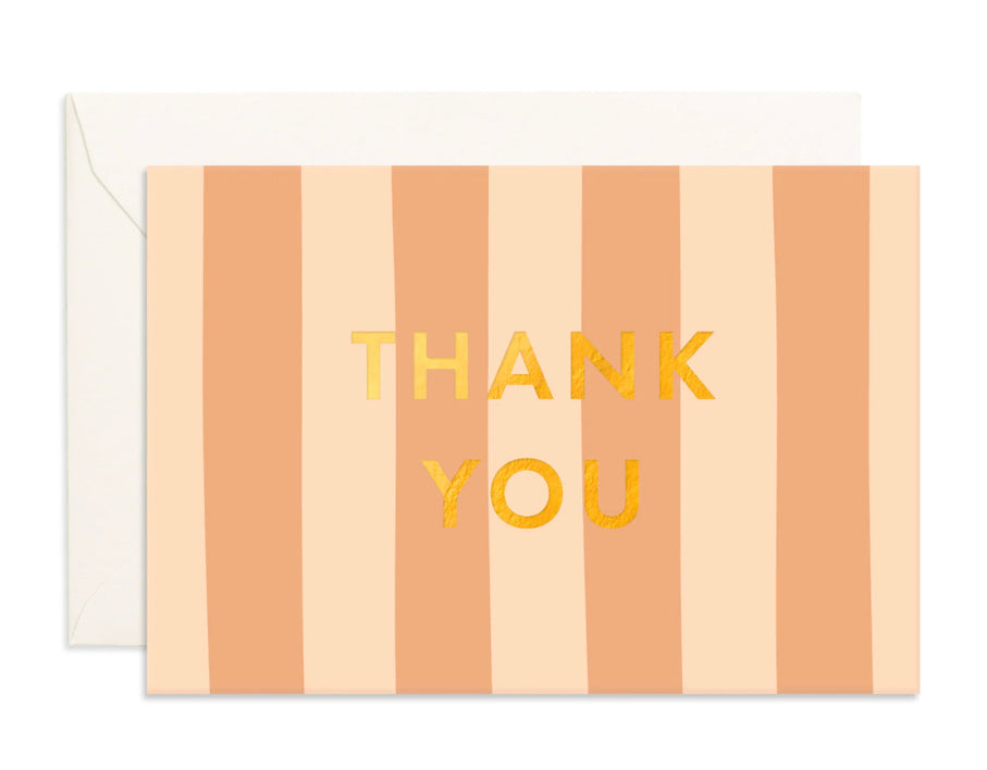 Thank You Corsica Mini Greeting Card