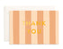 Thank You Corsica Mini Greeting Card