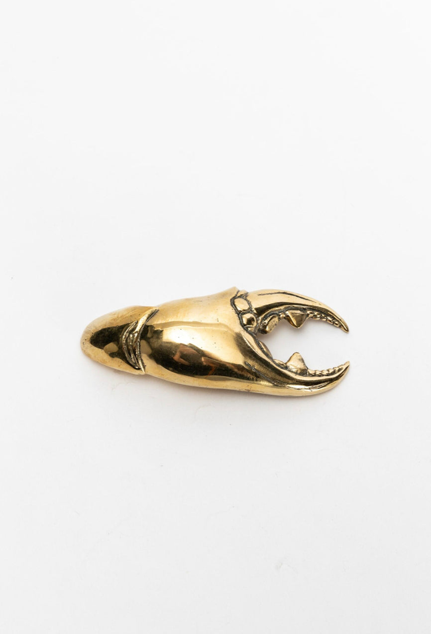 Crab Claw Bottle Opener Gold