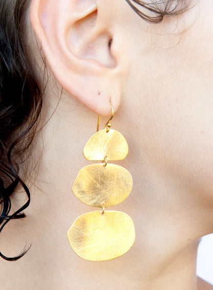 MW Gold Earrings B196