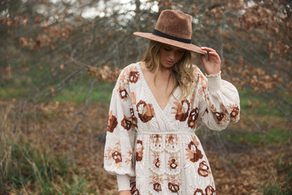 Heidi Rancher Wide Brimmed Hat in 2 colours
