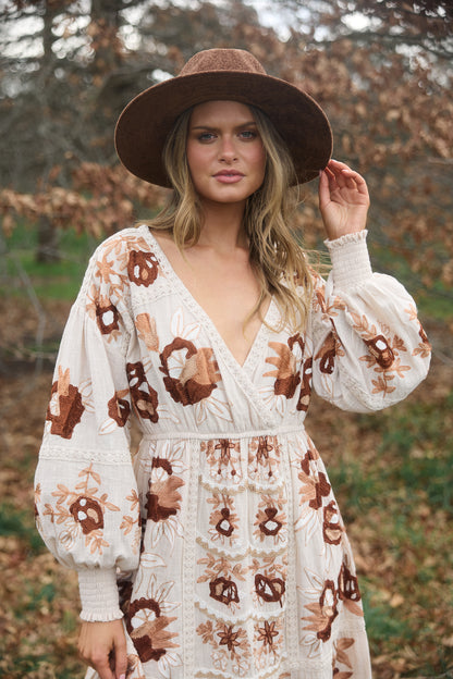 Heidi Rancher Wide Brimmed Hat in 2 colours
