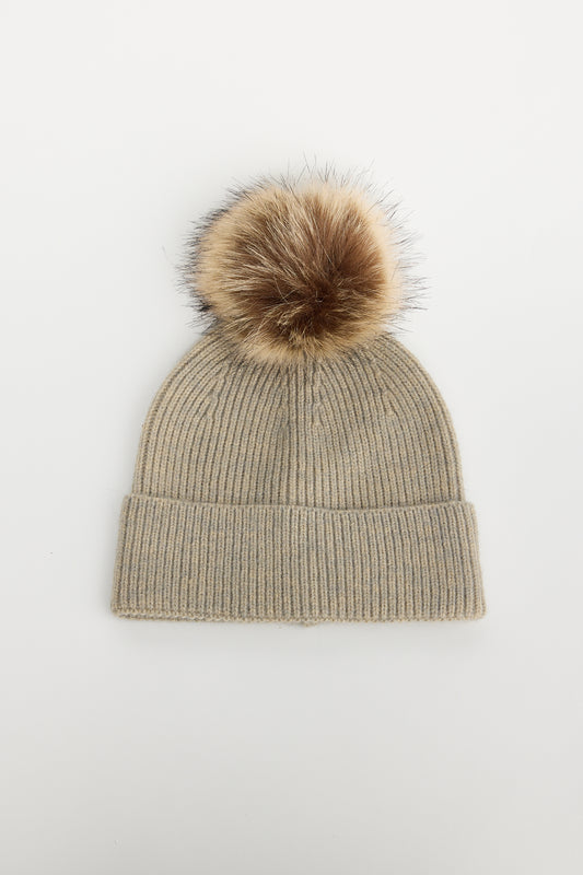 Eden Beanie in Creme