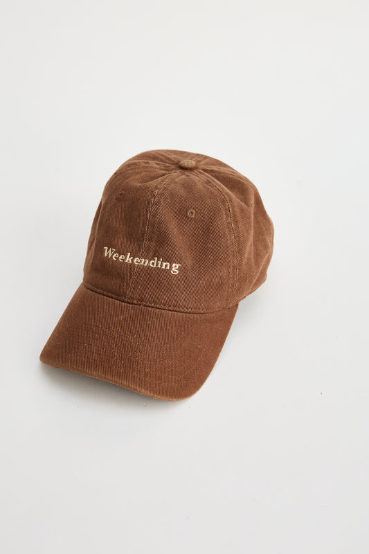Weekending Cap in Brown