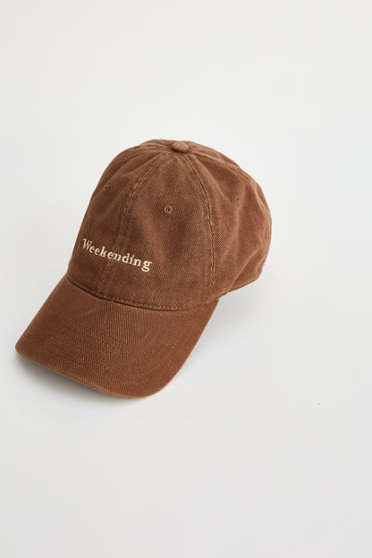 Weekending Cap in Brown