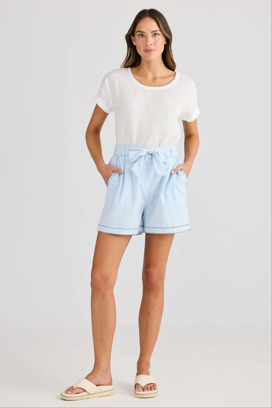 Seaside Shorts in Ice Blue