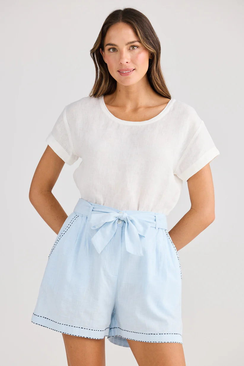 Seaside Shorts in Ice Blue
