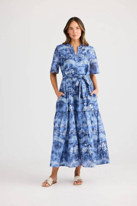 Lynwood Dress - Ocean Clam