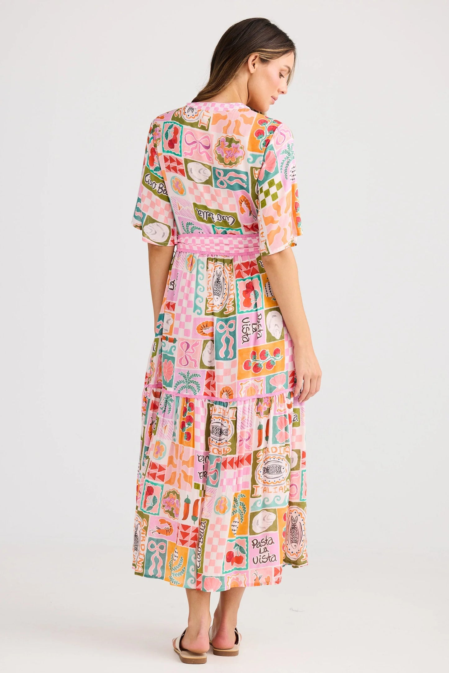 Lynwood Dress - Sardinia Summer