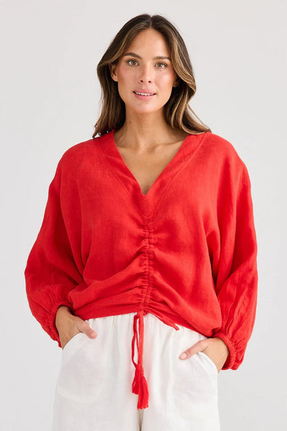 Happy Hour Top in Red