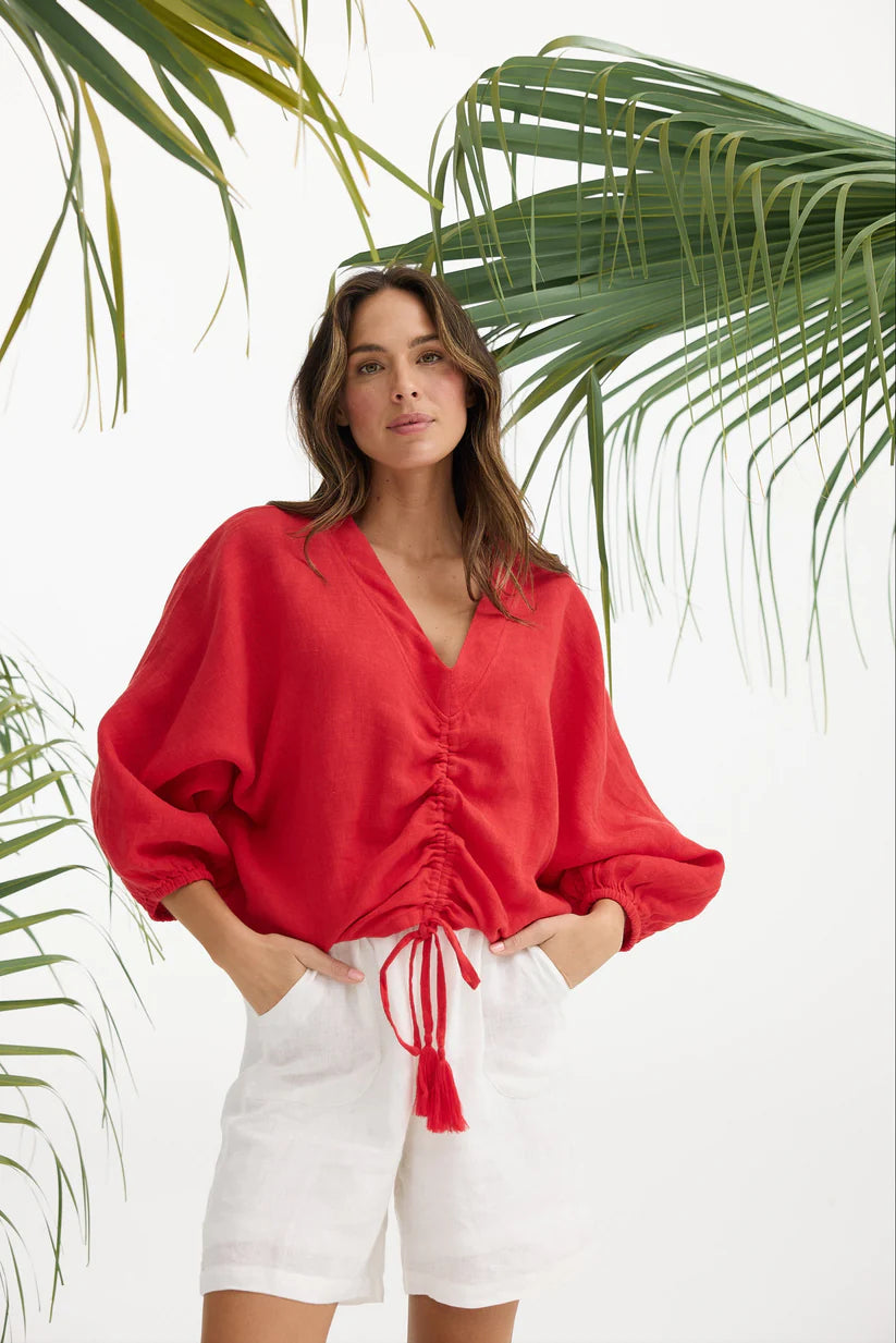 Happy Hour Top in Red