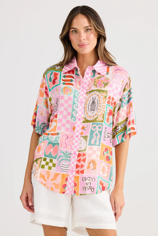 Playa Shirt in Sardinia Summer
