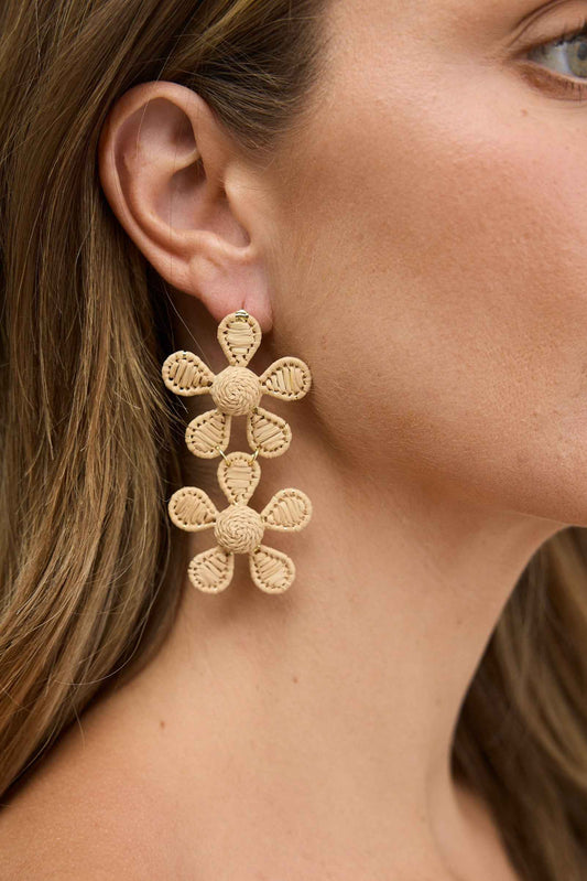 Blake Earrings in Natural