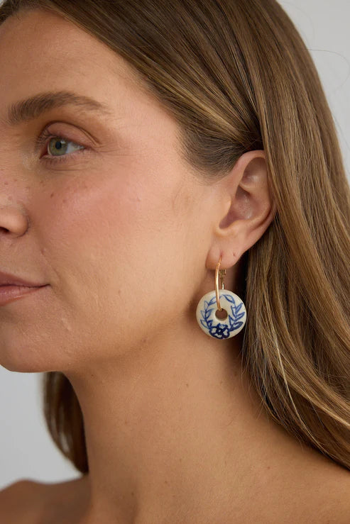 Sorrento Earrings in Blue