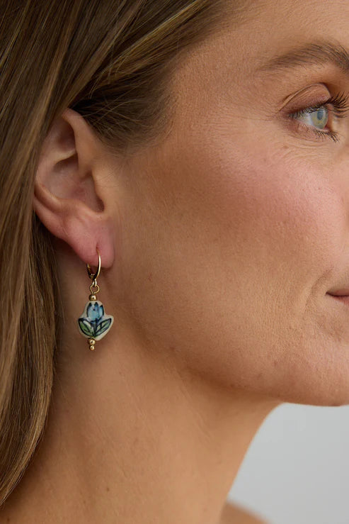 Verona Earrings in Blue