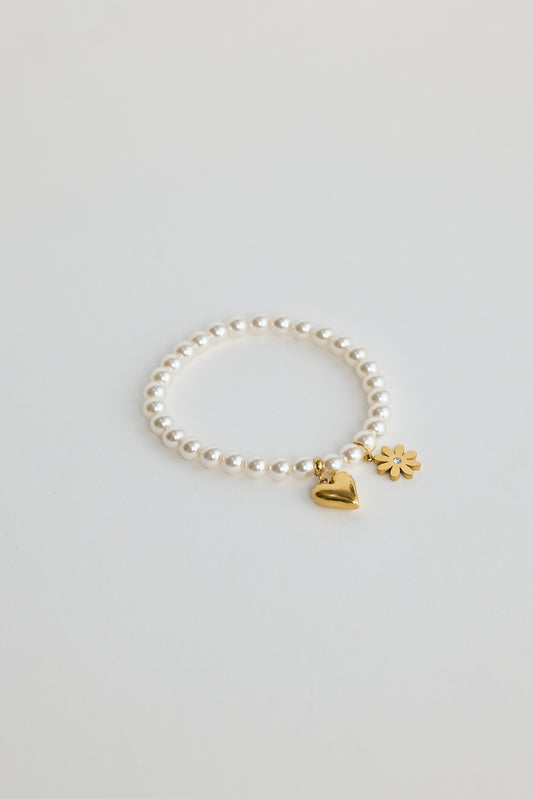 Samira Bracelet in Pearl