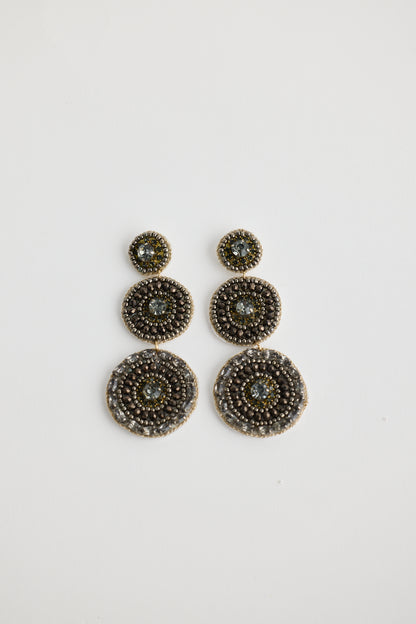 Saturday Night Earrings in Champagne