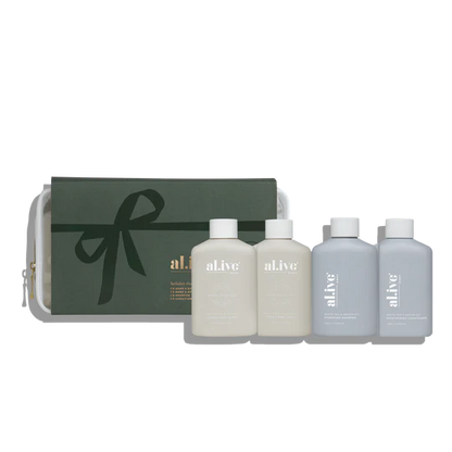 al.ive holiday hair & body travel pack