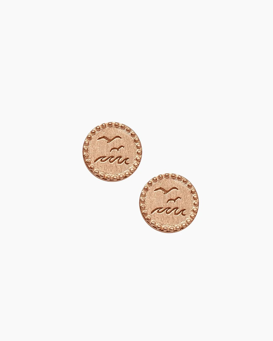 Petals Seabird Stud Earrings