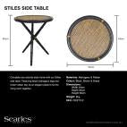 Stiles Side Table