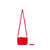 Aria Clutch Crossbody Bag in Red