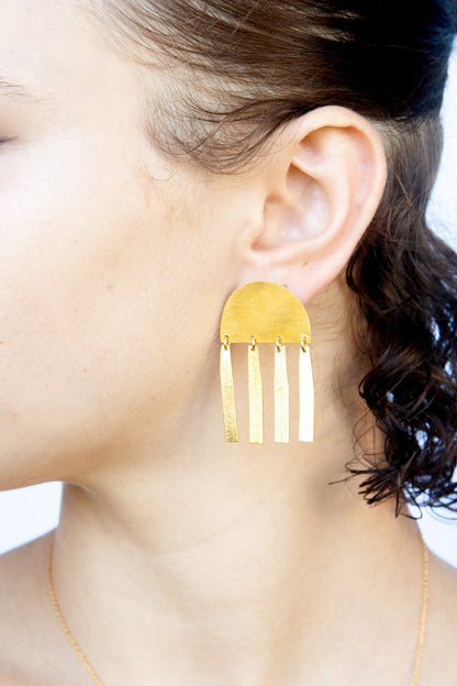 MW Gold Earrings B190