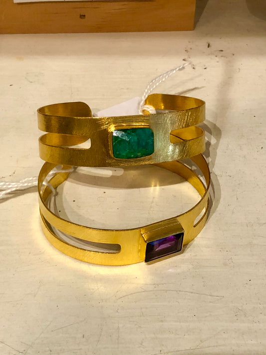 MW Gold Gem Cuff A186.24