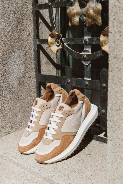 Maguey Suede Tan Sneaker