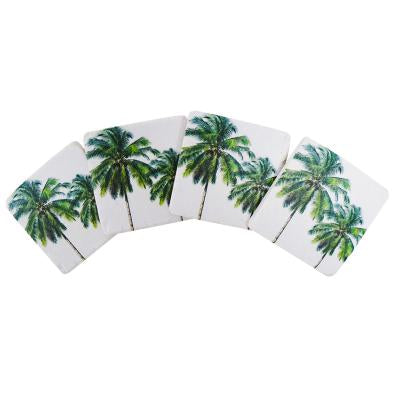 Calypso Palms Coasters set of 4