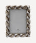 Rope Rectangle Pewter
