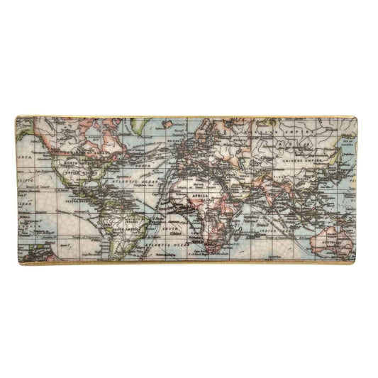 Mappemonde Porcelain Trinket Box