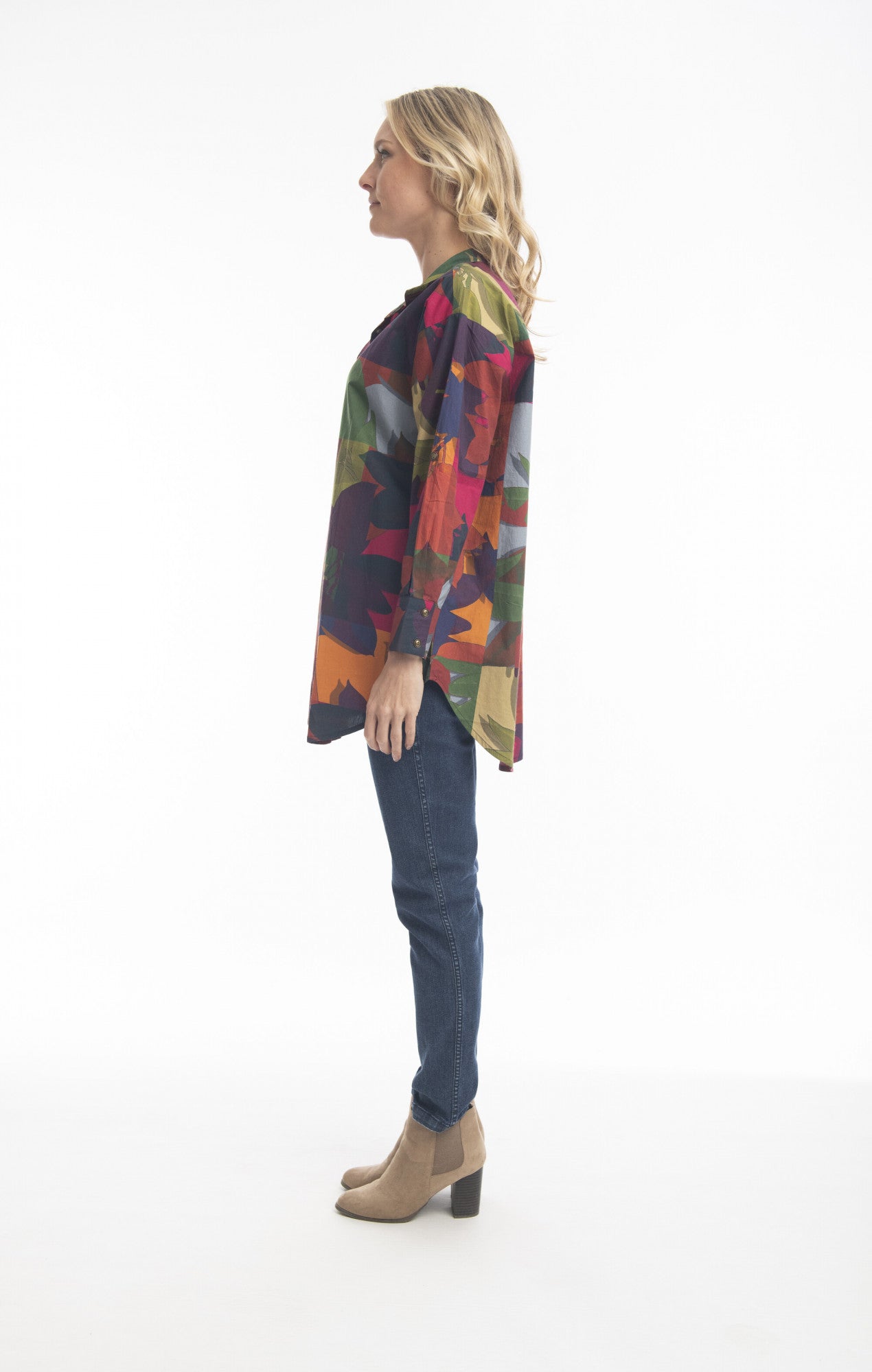 Mysore Long Shirt Print