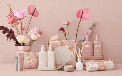 al.ive A Moment To Bloom Mini Soy Candle