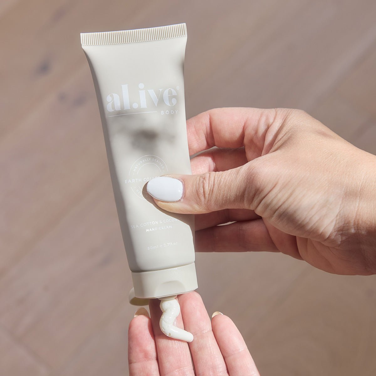 al.ive Sea Cotton & Coconut Hand Cream