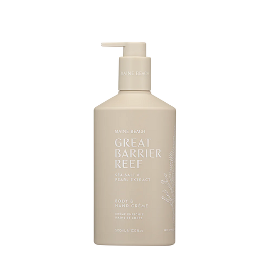 Great Barrier Reef Sea Salt Collection Body & Hand Creme 500ml