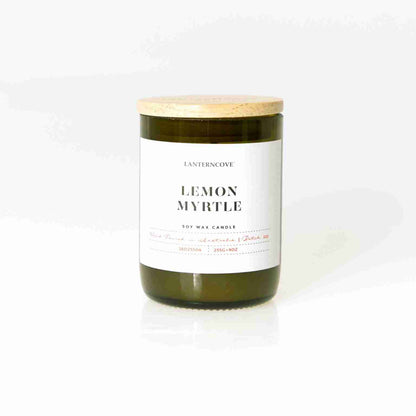 Jade 9oz Soy Wax Candle - Lemon Myrtle